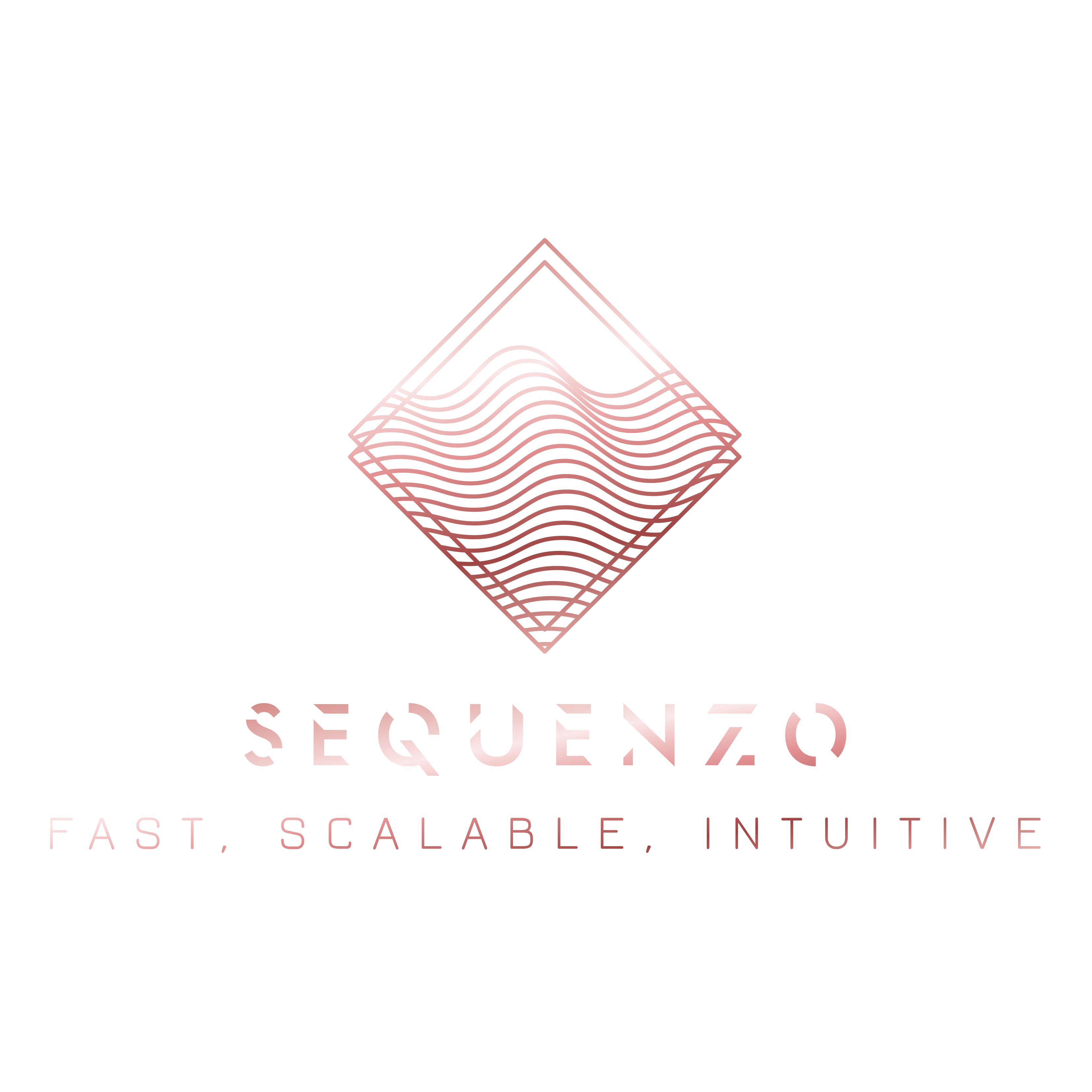 Sequenzo full logo dark